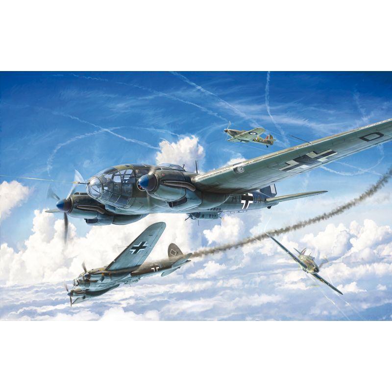 Italeri 1436s He 111 H-6 repülő makett